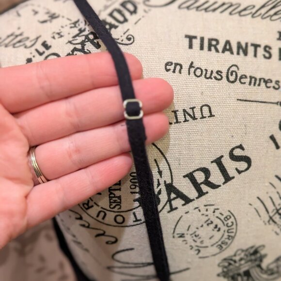 Xhilaration Sheer Tiered Navy Blue Swim Suit Cover Up, Size M, EUC! - Picture 8 of 9